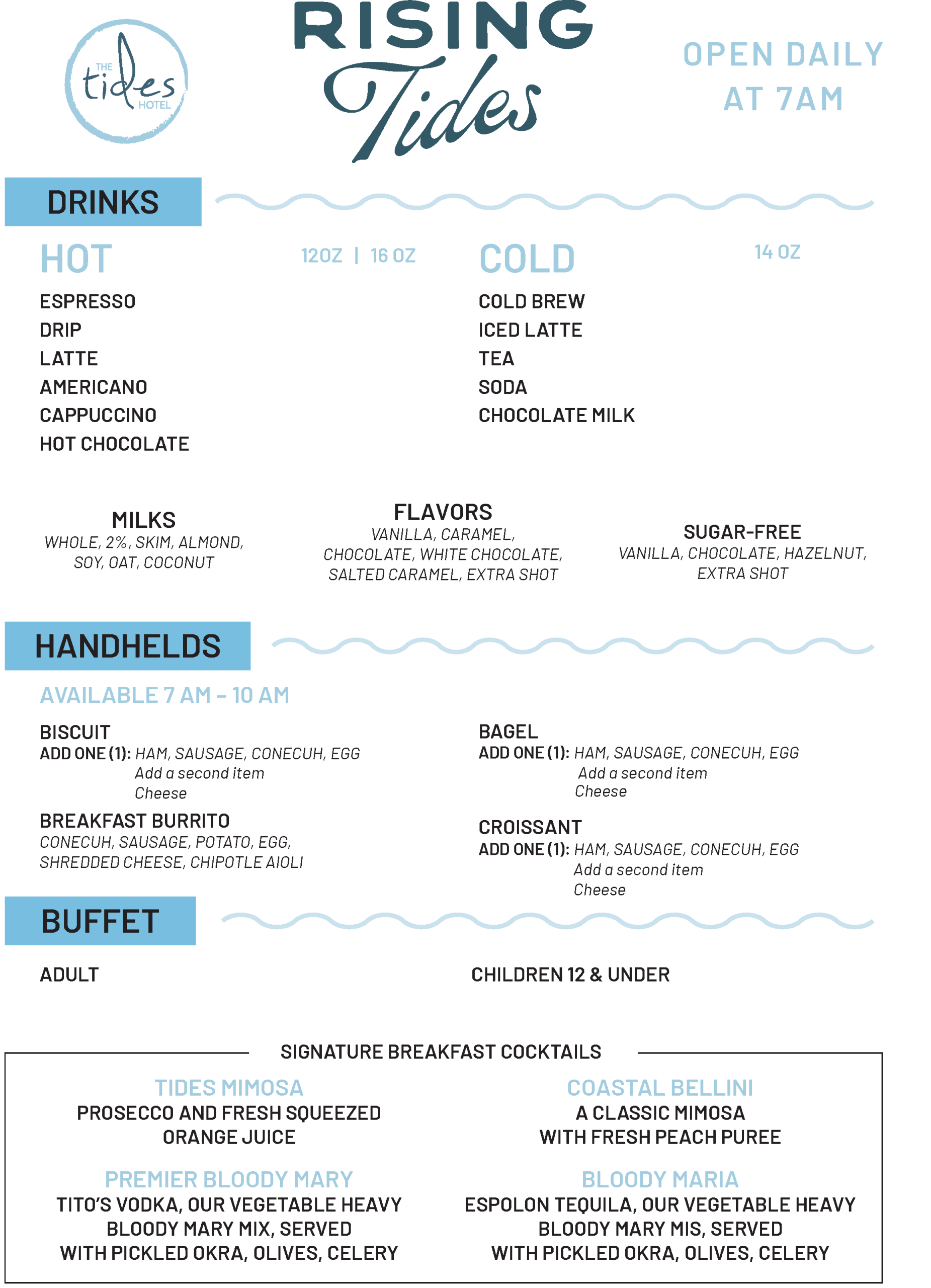 2026_Rising Tides cafe Updated menu_NO PRICES